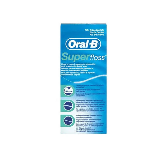 ORAL-B ORAL-B Super Floss Zahnseide für gründliche Zahnreinigung Kosmetik
