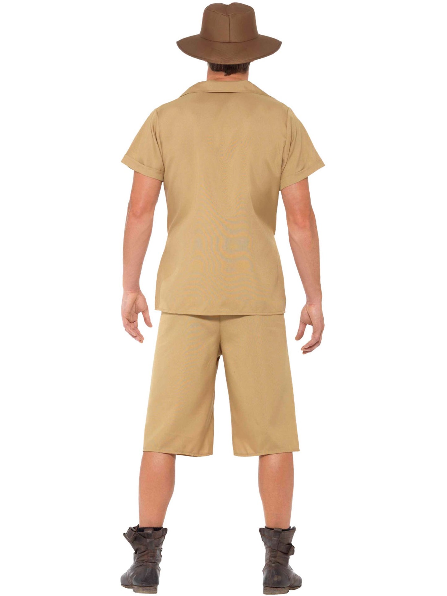 Smiffys ZOOKEEPER Safari Man Costume, Brown CS für Herren