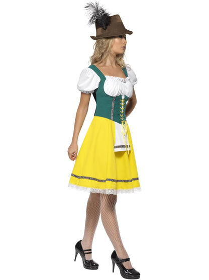 Smiffys BAVARIAN Beer Fest Costume, Female, Yellow CS für Damen