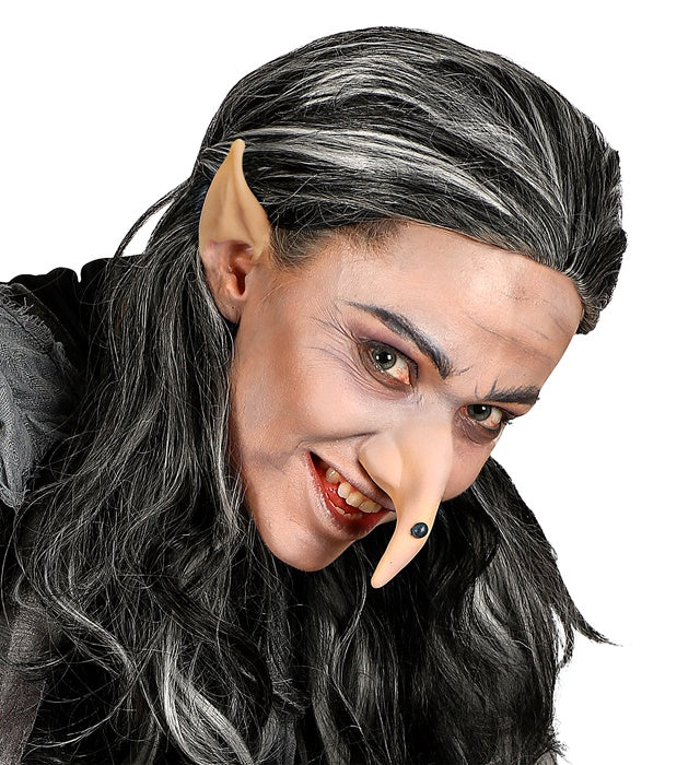 Ohrenspitzen mit Klebstofftube für Halloween-Kostüm