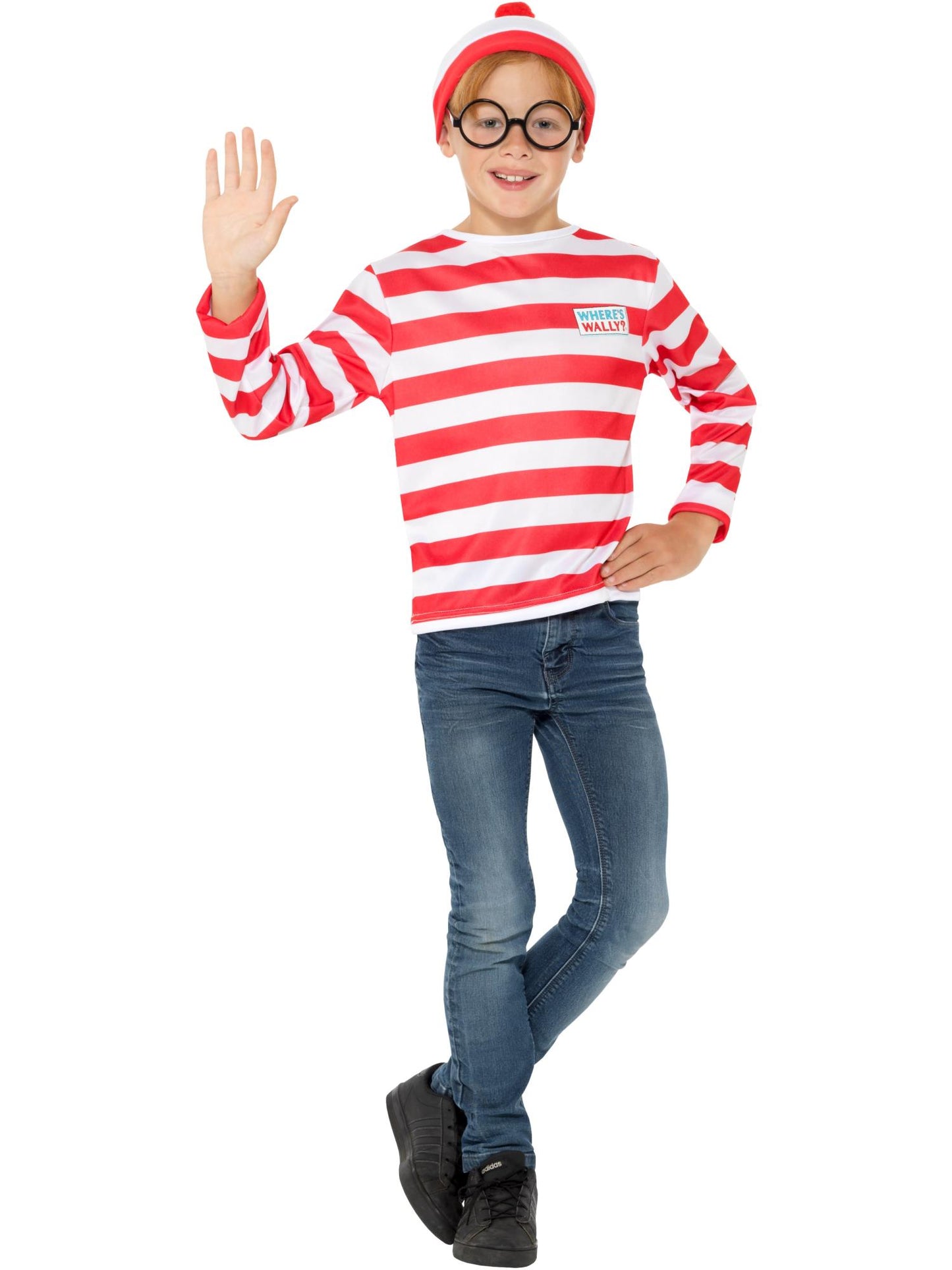 Smiffys BOOK WEEK Where's Wally? Instant Kit CS für Unisex