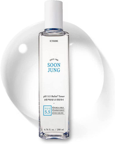 ETUDE HOUSE ETUDE HOUSE Soon Jung 5,5 Toner 200 ml Gesichtswasser sanft pflegend Kosmetik