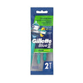 Gillette Blau Ii Plus Slalom Cuchilla Afeitar Desechable 5 U