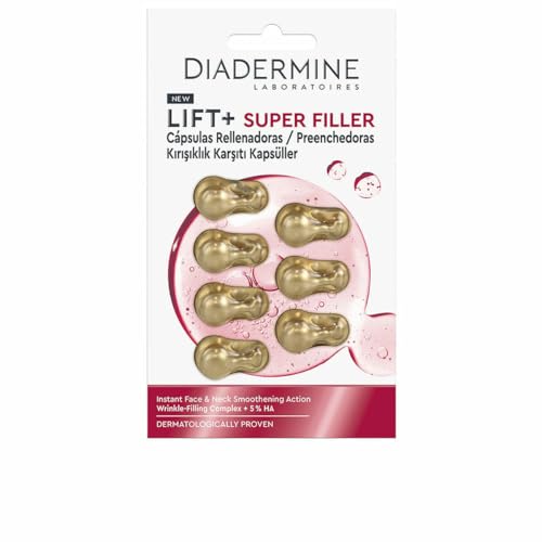 Diadermine Lift Super Filler für Gesicht und Hals, 7 Kapseln