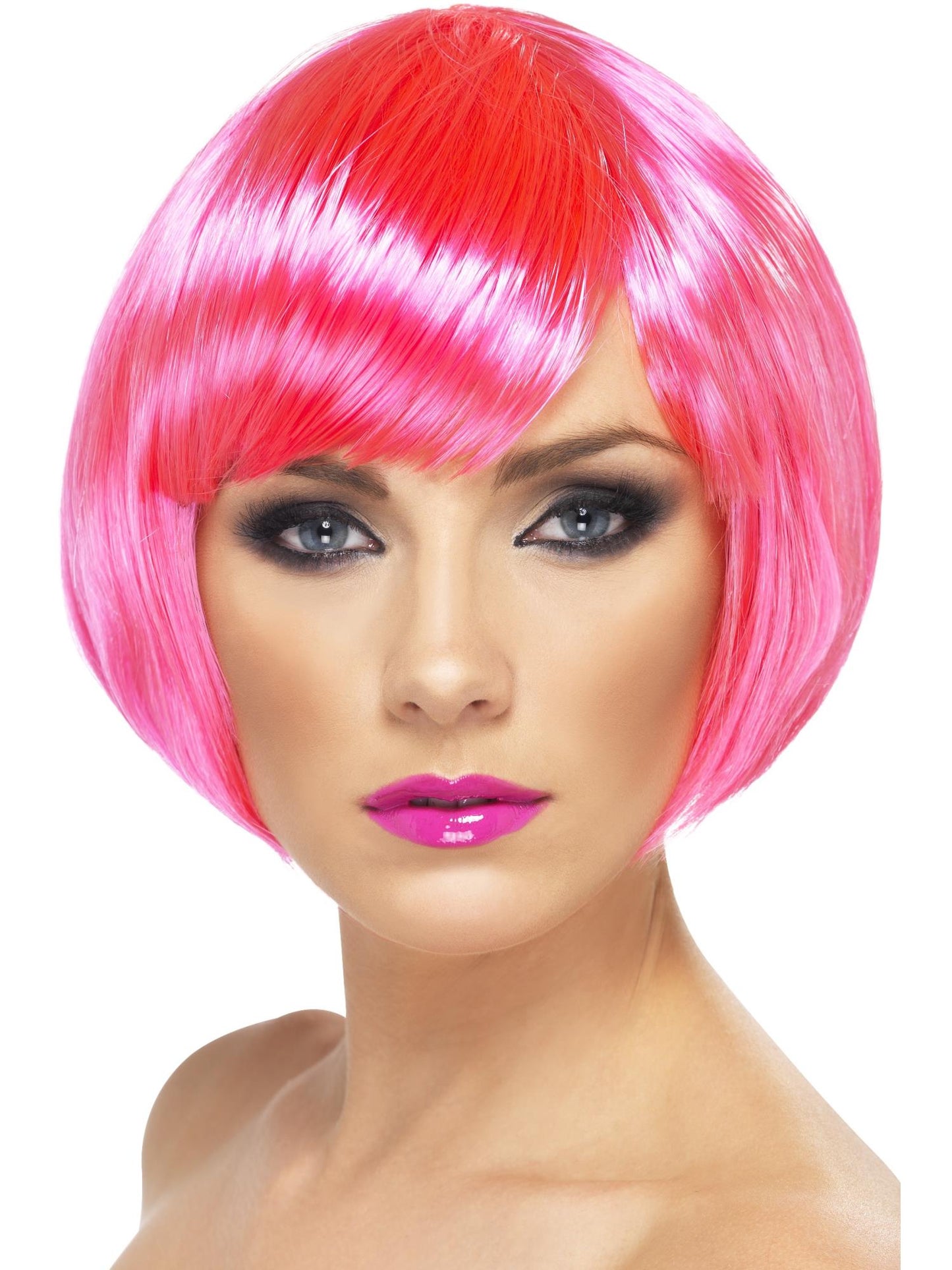 Smiffys Babe Wig, Blue für Damen