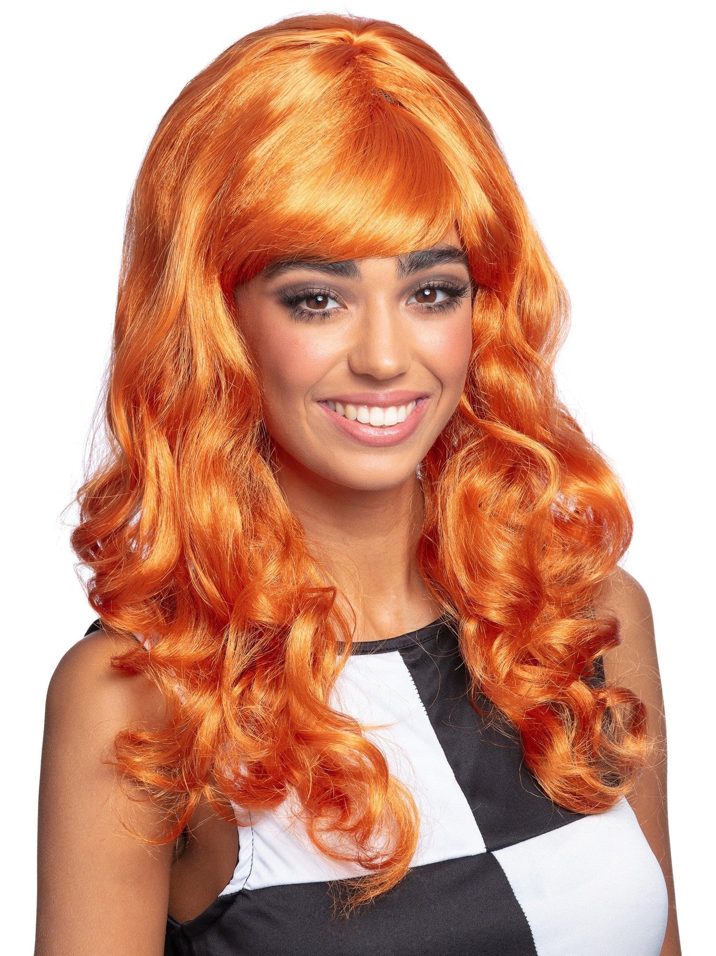 Smiffys Beehive Beauty Wig, Auburn für Damen