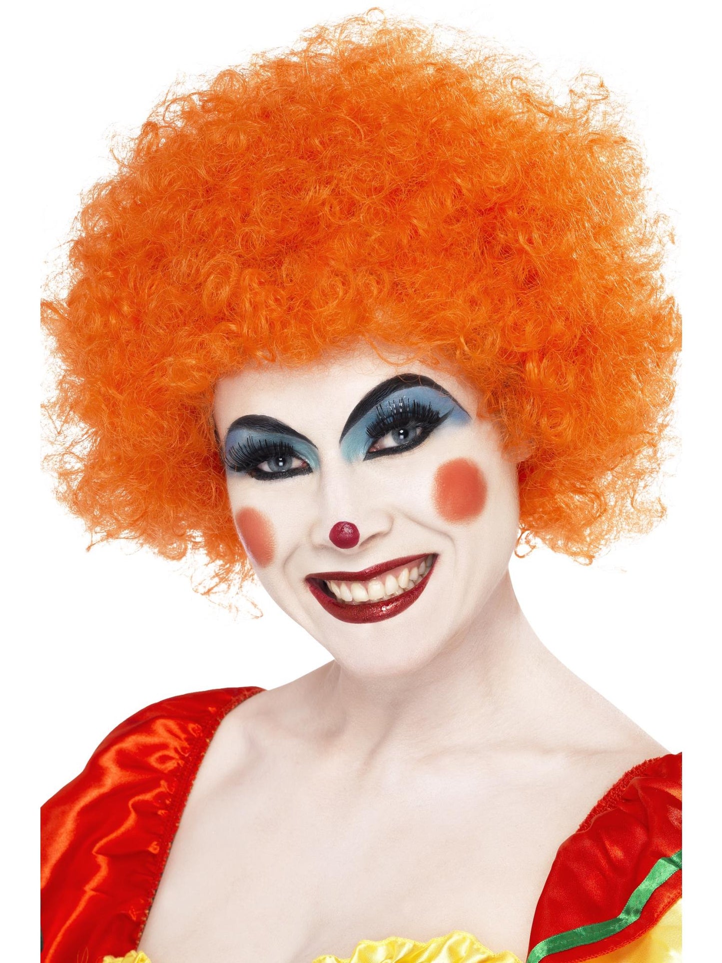Smiffys Crazy Clown Wig, Blue für Unisex