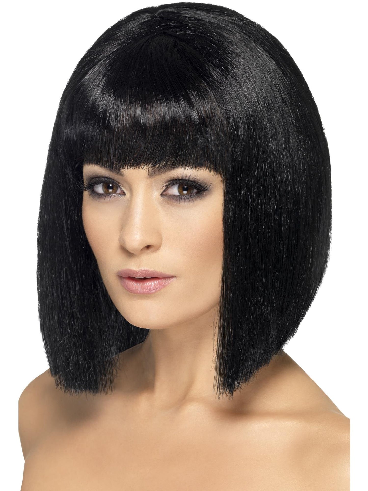 Smiffys Coquette Wig, Black für Damen