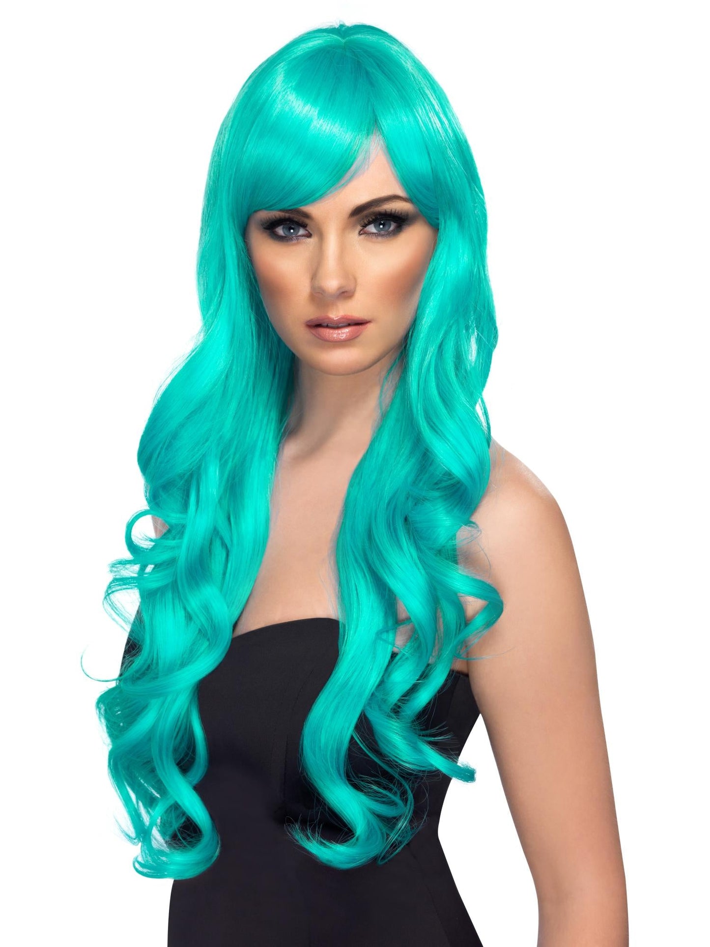 Smiffys Desire Wig, Aqua für Damen