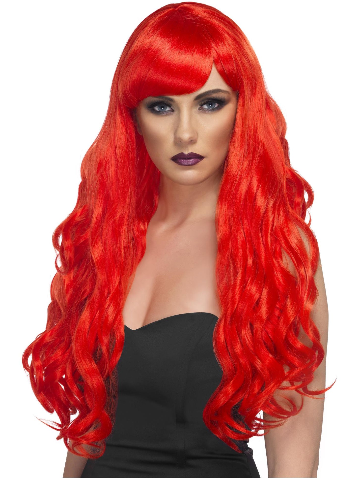 Smiffys Desire Wig, Red für Damen