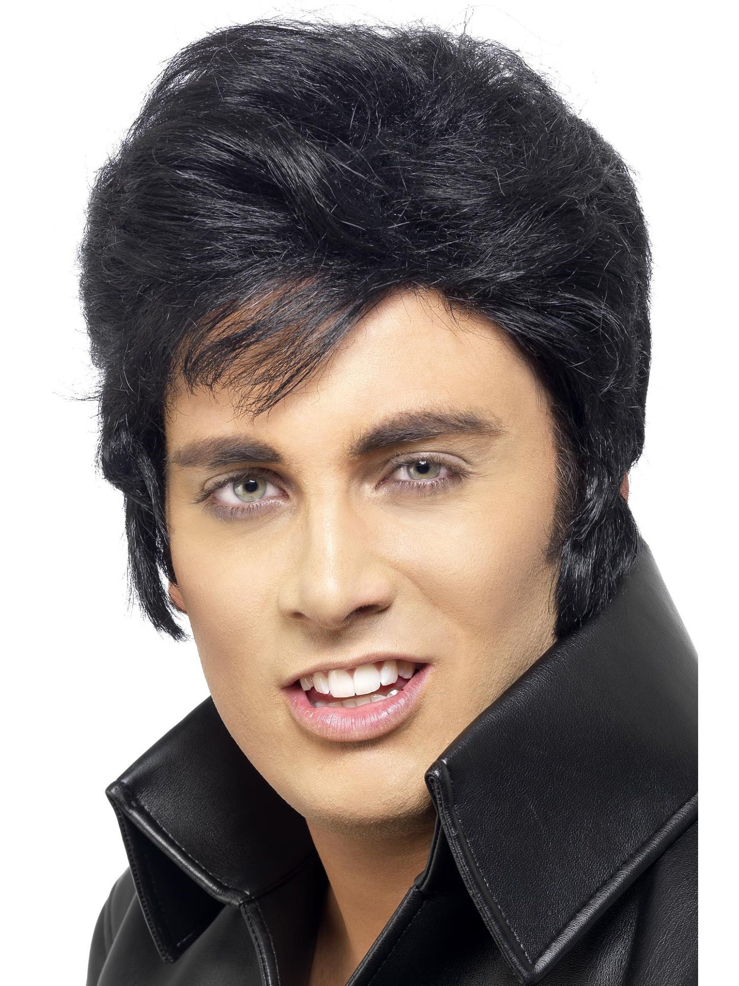 Smiffys Elvis Wig, Black für Herren
