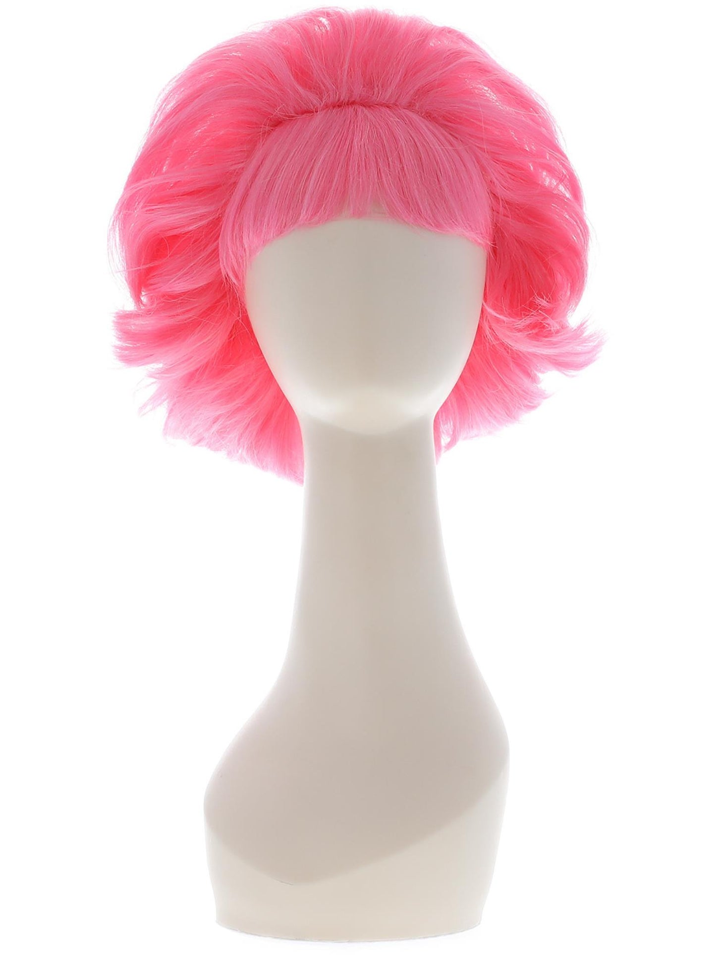 Smiffys Grease Frenchy Wig, Pink für Damen