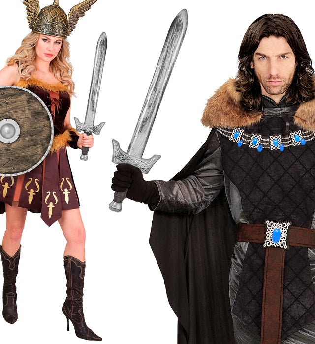 Mittelalterliches Ritter-Schwert 66 cm als Kostüm-Accessoire