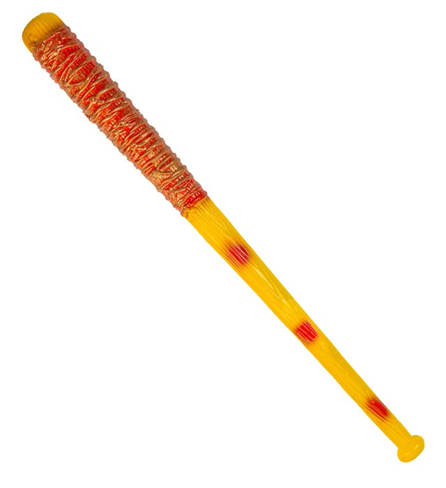 Baseballschläger 75 cm mit Stacheldraht fürs Fasnachtskostüm