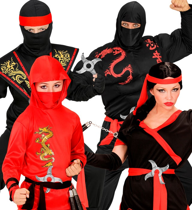 Ninja Wurfstern 16 cm – schwarzer Wurfstern als Fasnachts-Accessoire