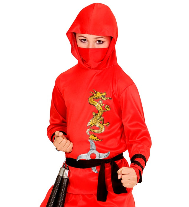 Ninja Wurfstern 16 cm – schwarzer Wurfstern als Fasnachts-Accessoire