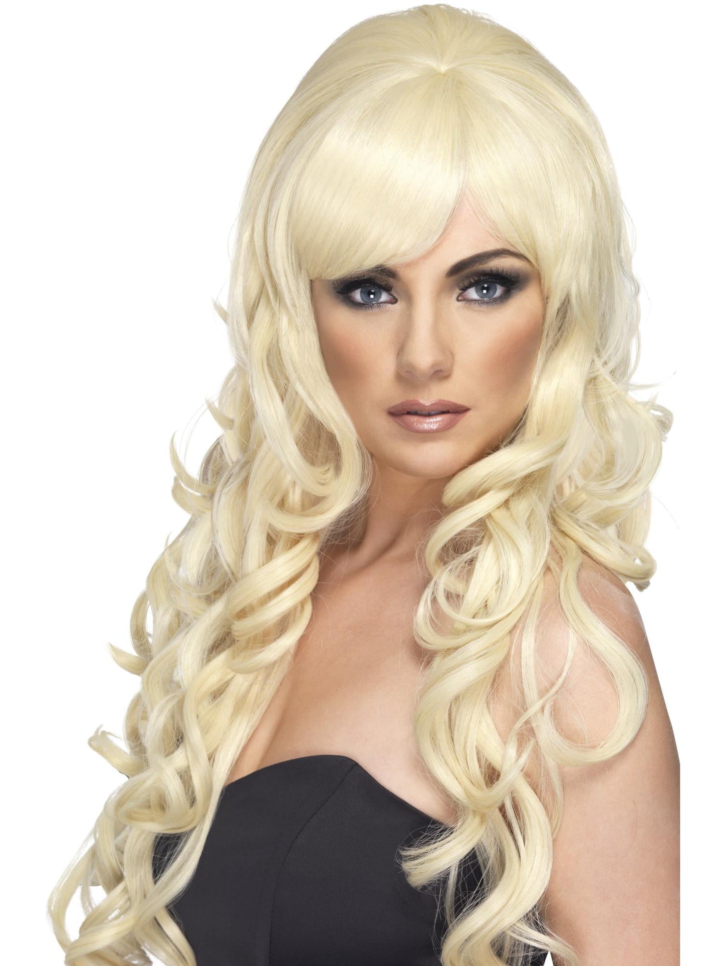 Smiffys Pop Starlet Wig, Blonde für Damen