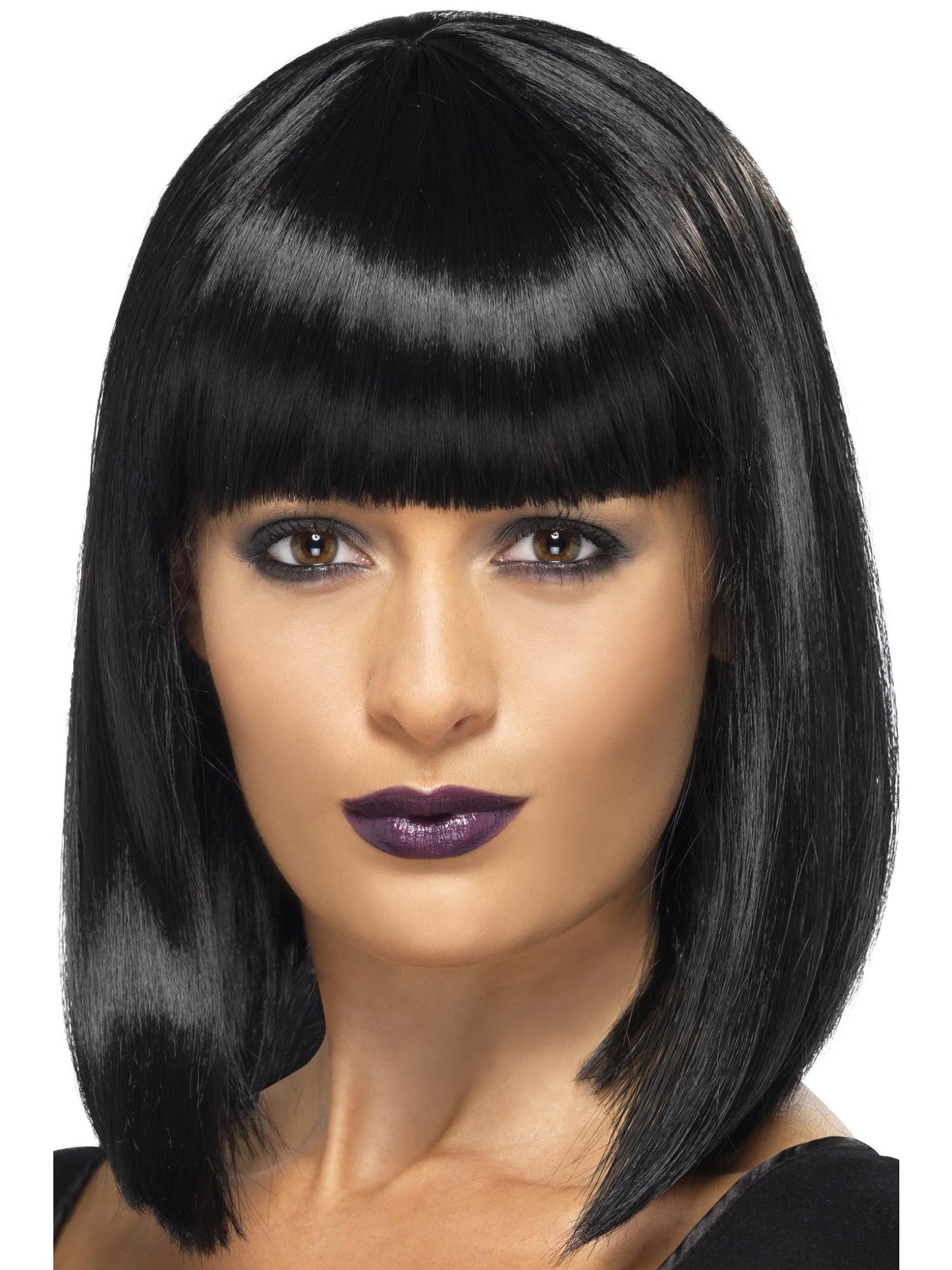 Smiffys R'n'B Star Wig, Black für Damen