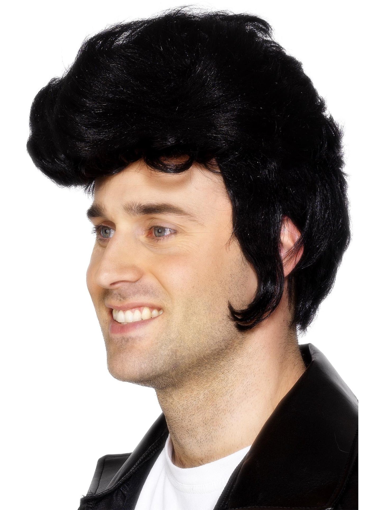 Smiffys Rockstar Wig, Black für Herren