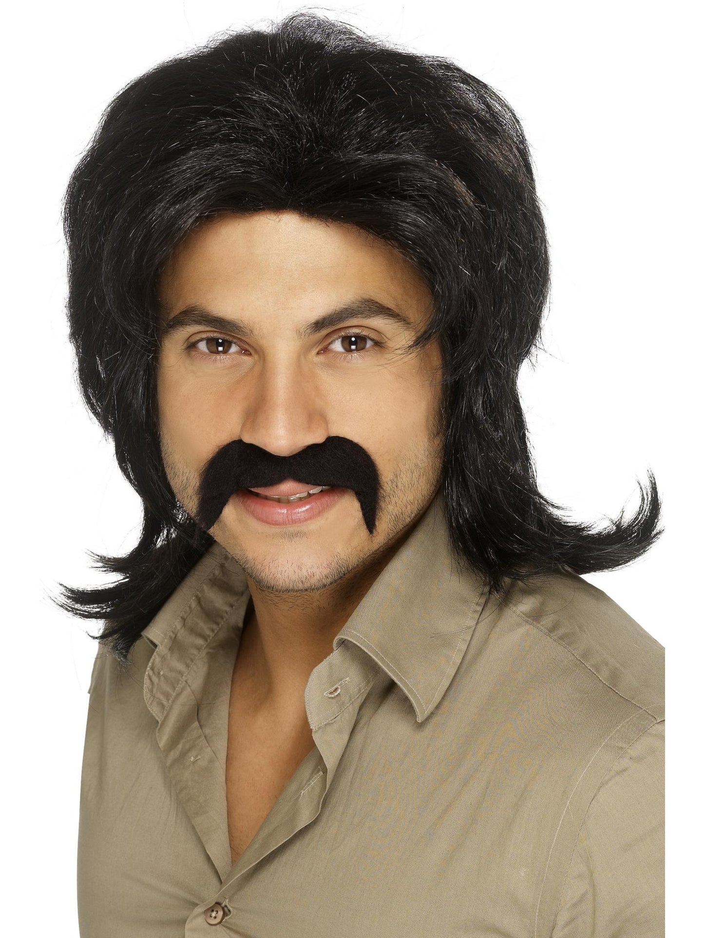 Smiffys 1970S 70s Retro Wig, Blonde für Herren