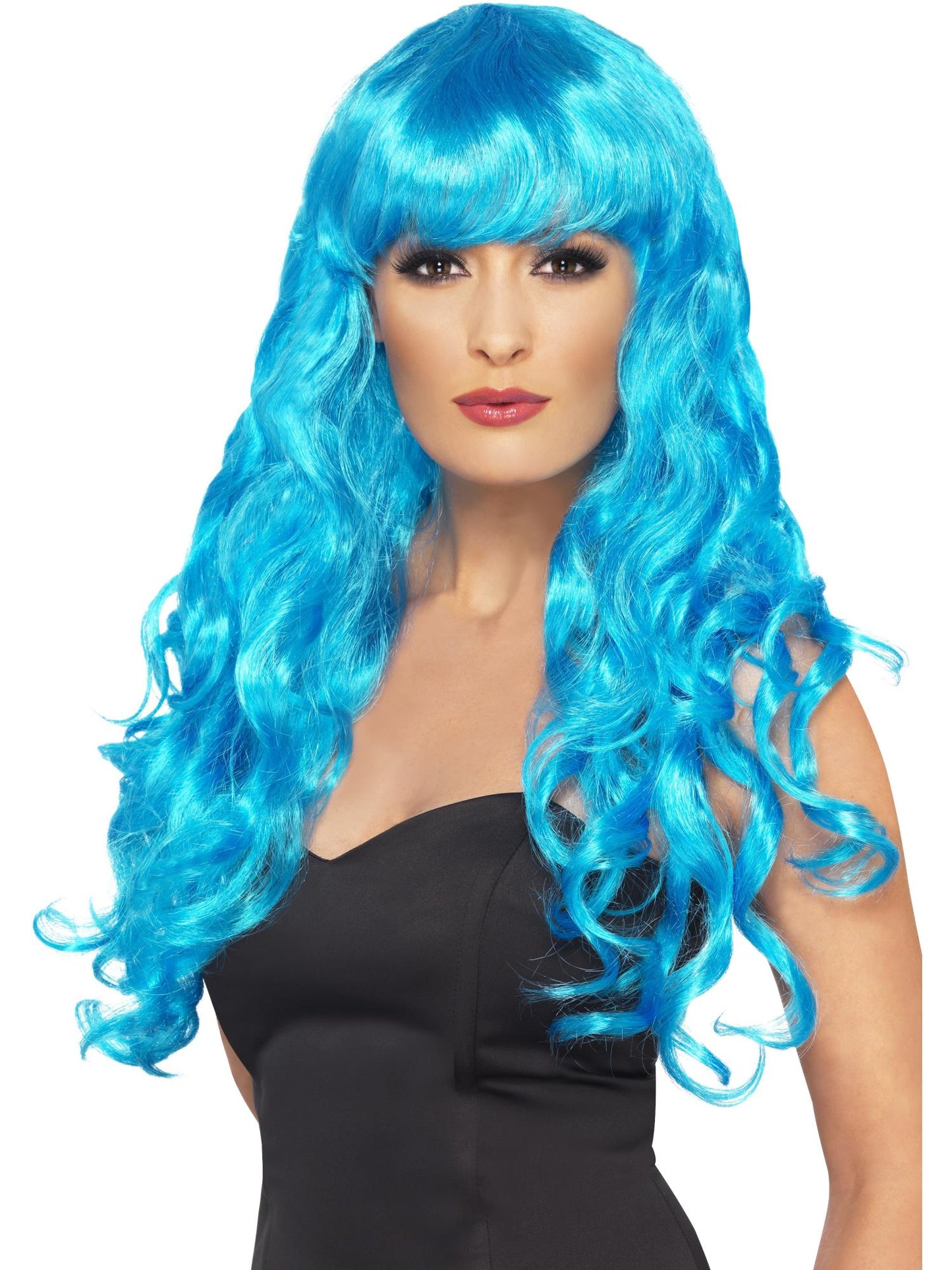Smiffys Siren Wig, White für Damen