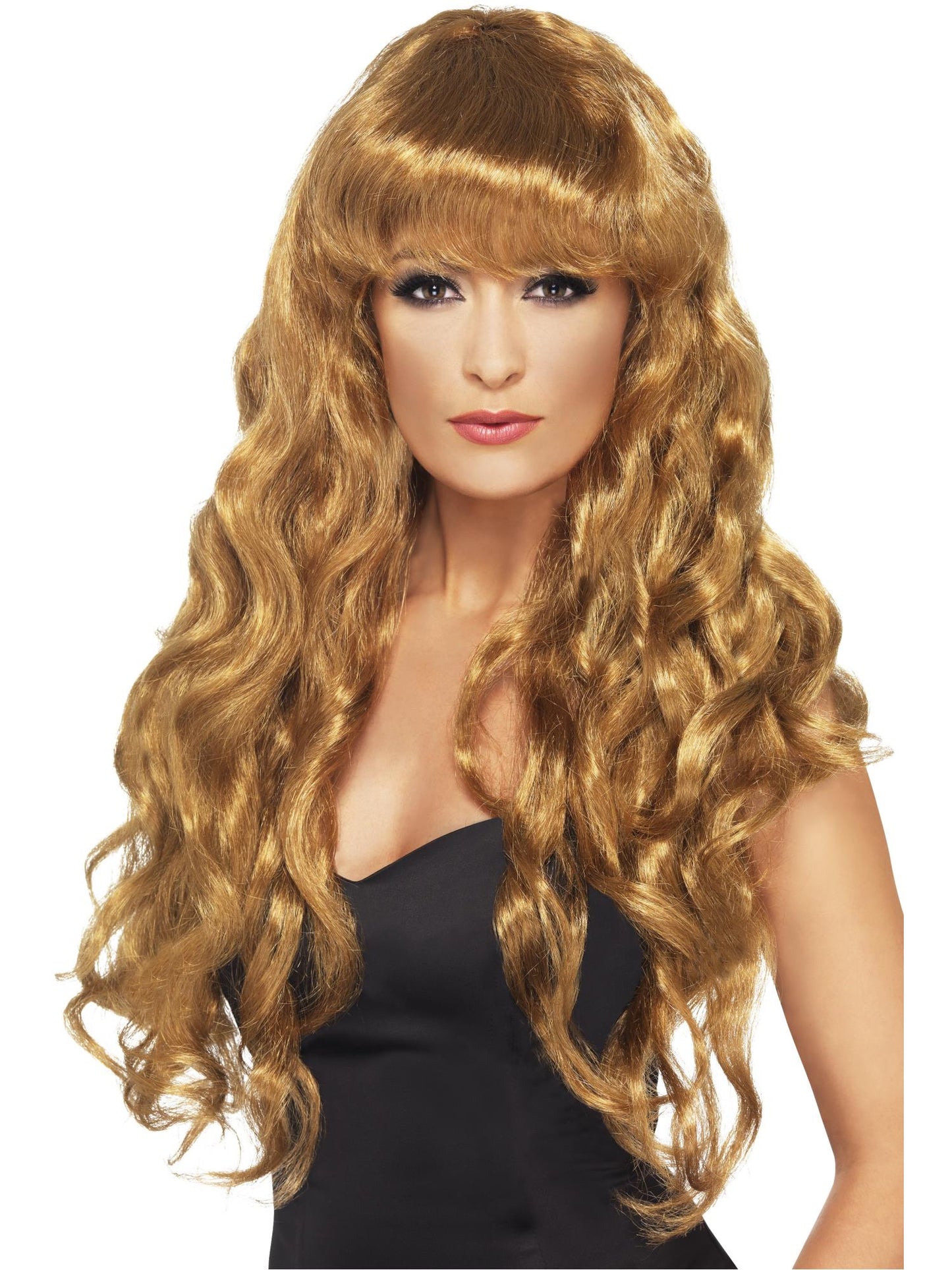 Smiffys Siren Wig, Black für Damen
