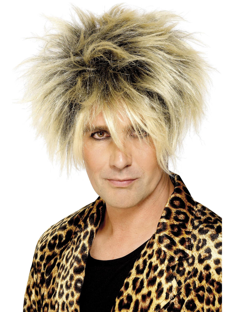 Smiffys Wild Boy Wig, Blonde für Herren