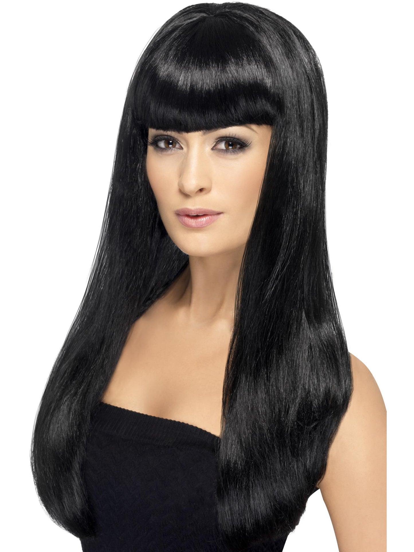 Smiffys Babelicious Wig, Black für Damen
