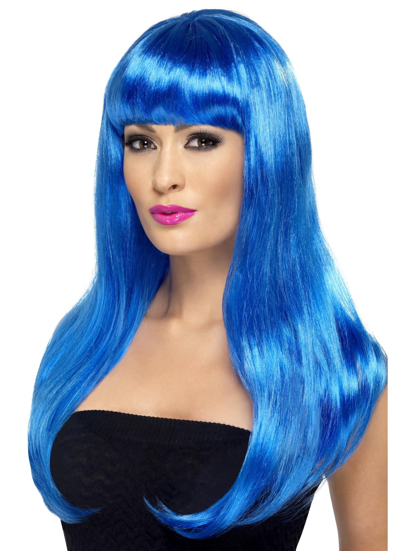 Smiffys Babelicious Wig, Black für Damen