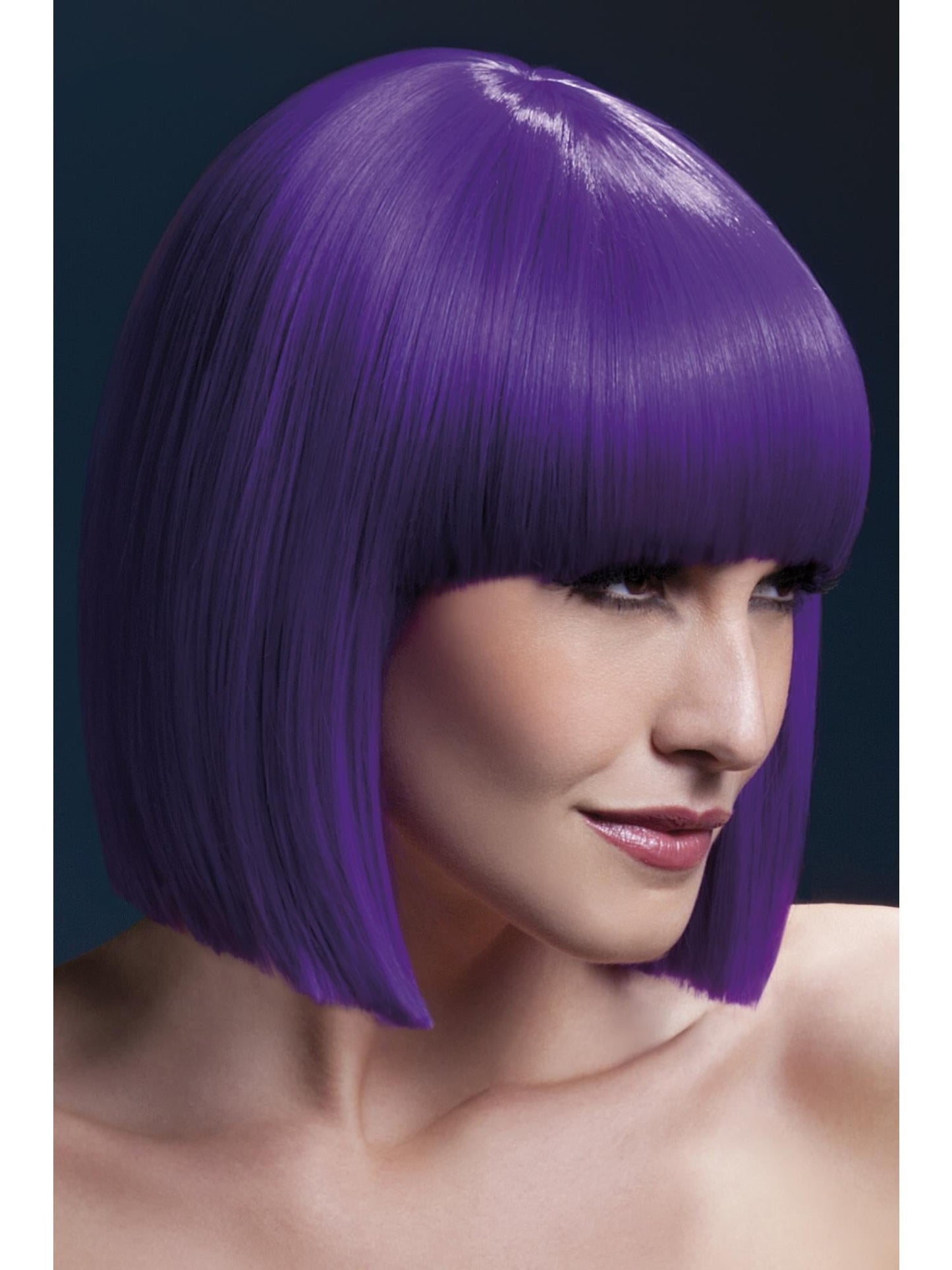 Smiffys Fever Lola Wig, Brown für Damen