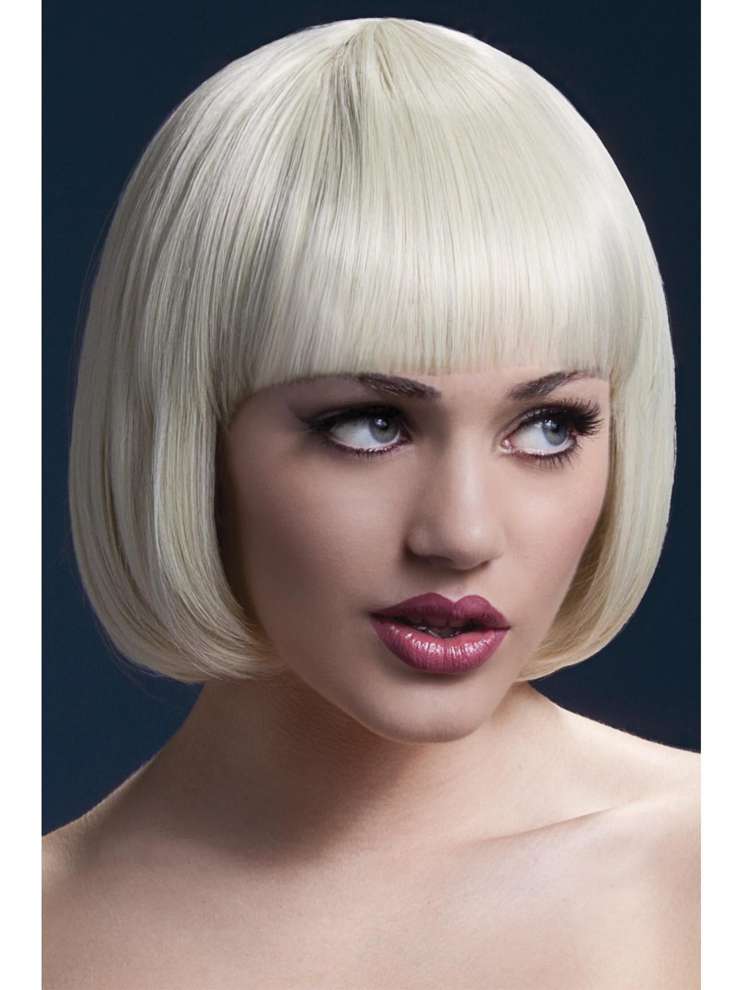 Smiffys Fever Mia Wig, Black für Damen