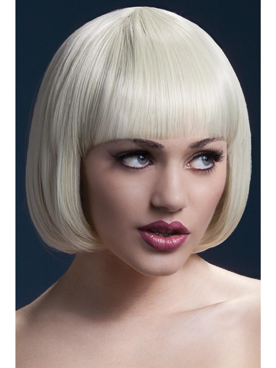 Smiffys Fever Mia Wig, Brown für Damen