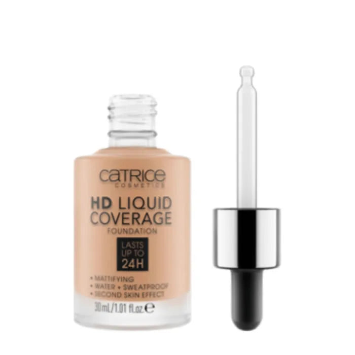 CATRICE CATRICE HD Liquid Coverage Foundation 040 Warm Beige 30 ml bis 24 Stunden