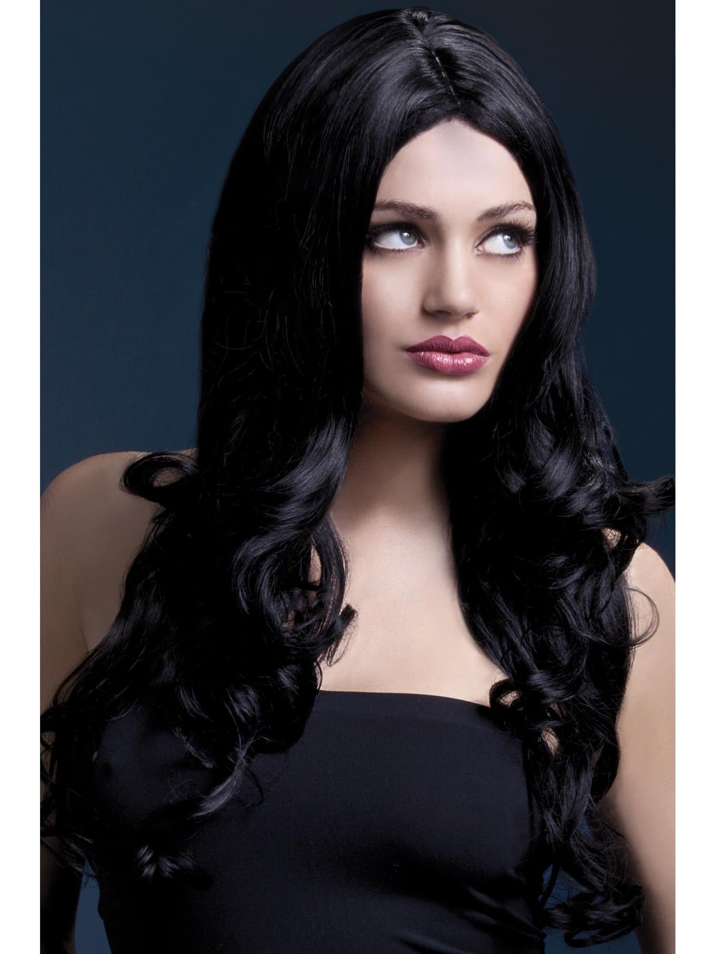 Smiffys Fever Rhianne Wig, Auburn für Damen
