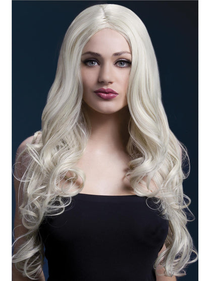 Smiffys Fever Rhianne Wig, Black für Damen