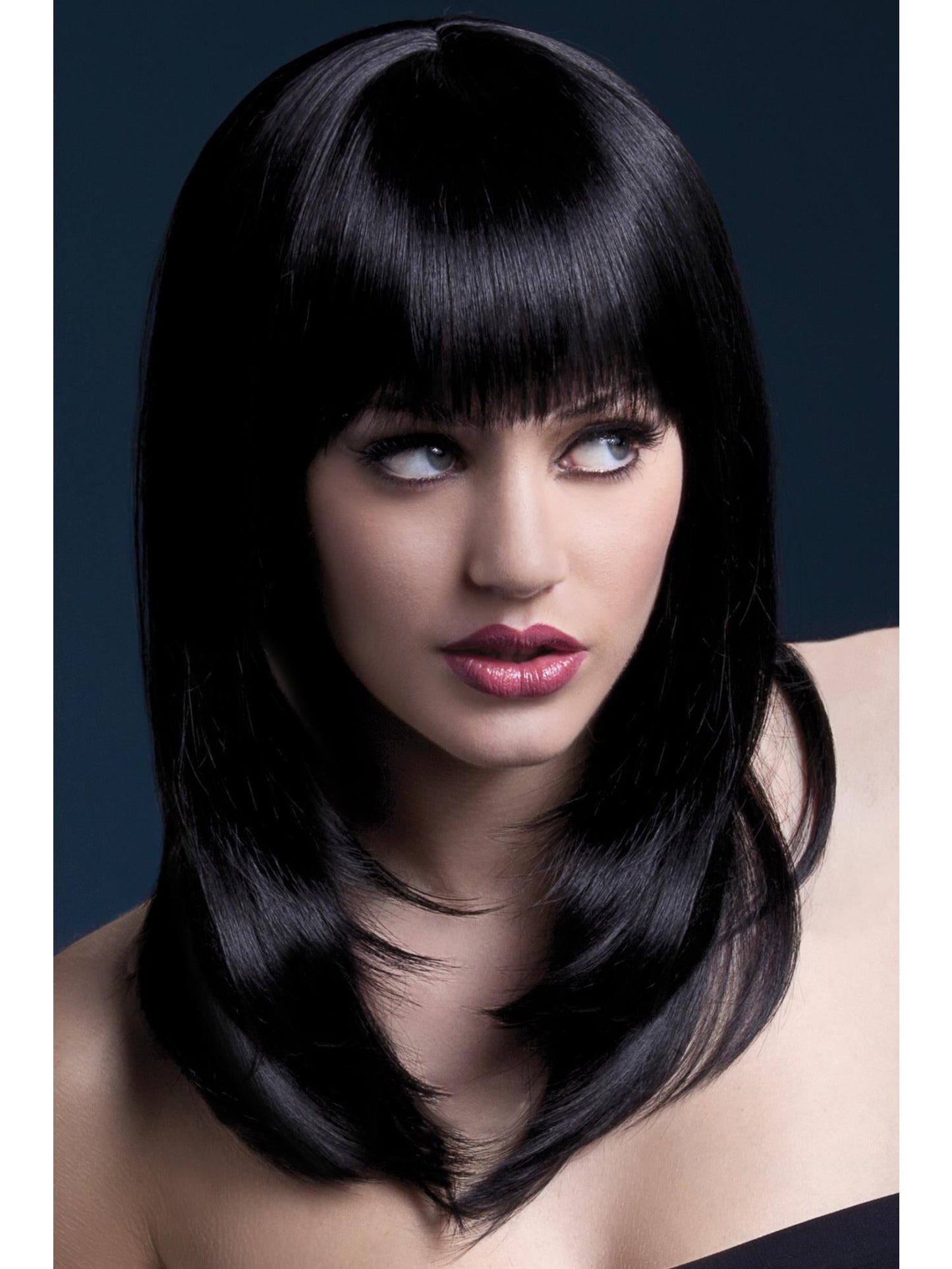 Smiffys Fever Tanja Wig, Blonde für Damen