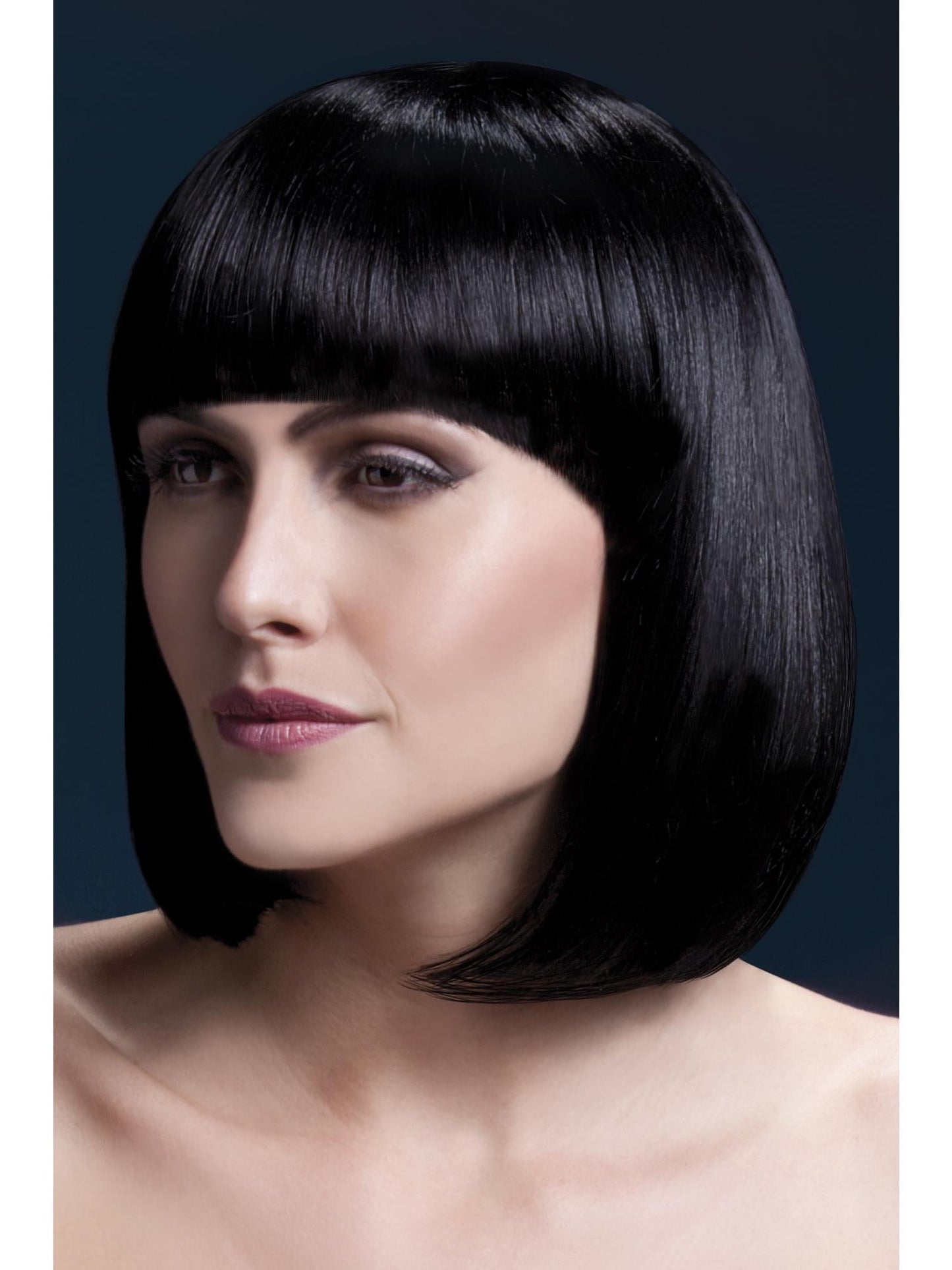 Smiffys Fever Elise Wig, Black für Damen