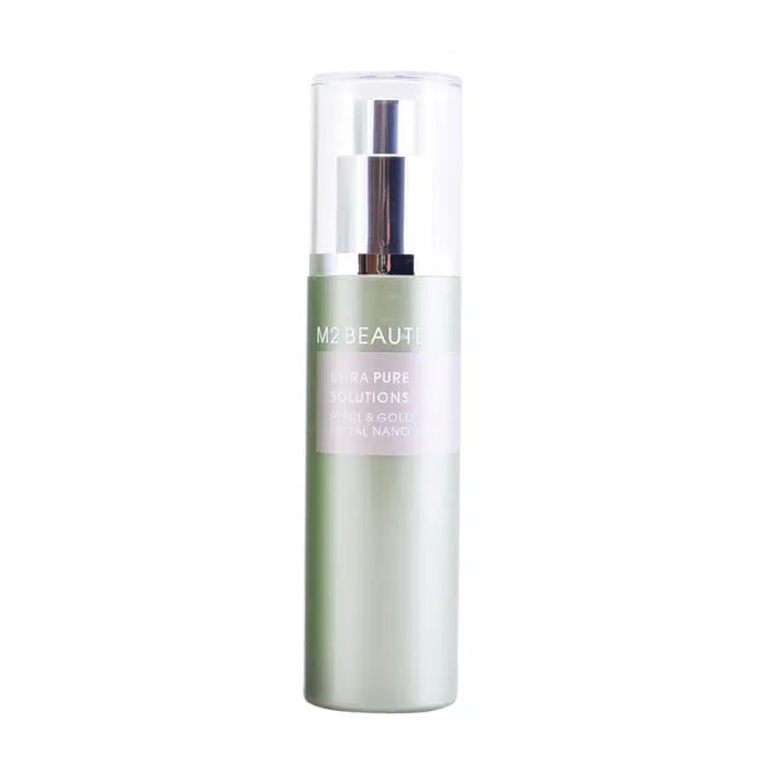 M2 BEAUTÉ M2 BEAUTÉ Ultra Pure Solutions Pearl & Gold Facial Nano Spray 75 ml Gesichtsspray Kosmetik