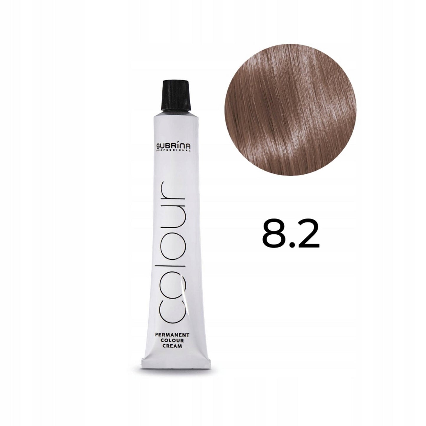 Subrina Professional, Permanent Colour, Permanente Haarfarbe, 8/2 Light Pearl Blonde, 100 ml