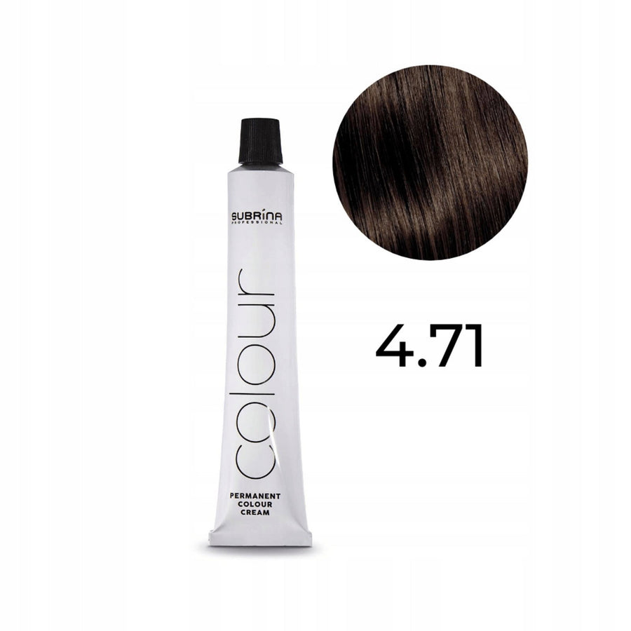 Subrina Professional Essential Colour permanente Haarfarbe 4.71 Medium Brown 100 ml