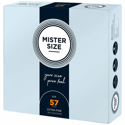 Kondome Mister Size 04137470000 Ø 5,7 cm (36 pcs)