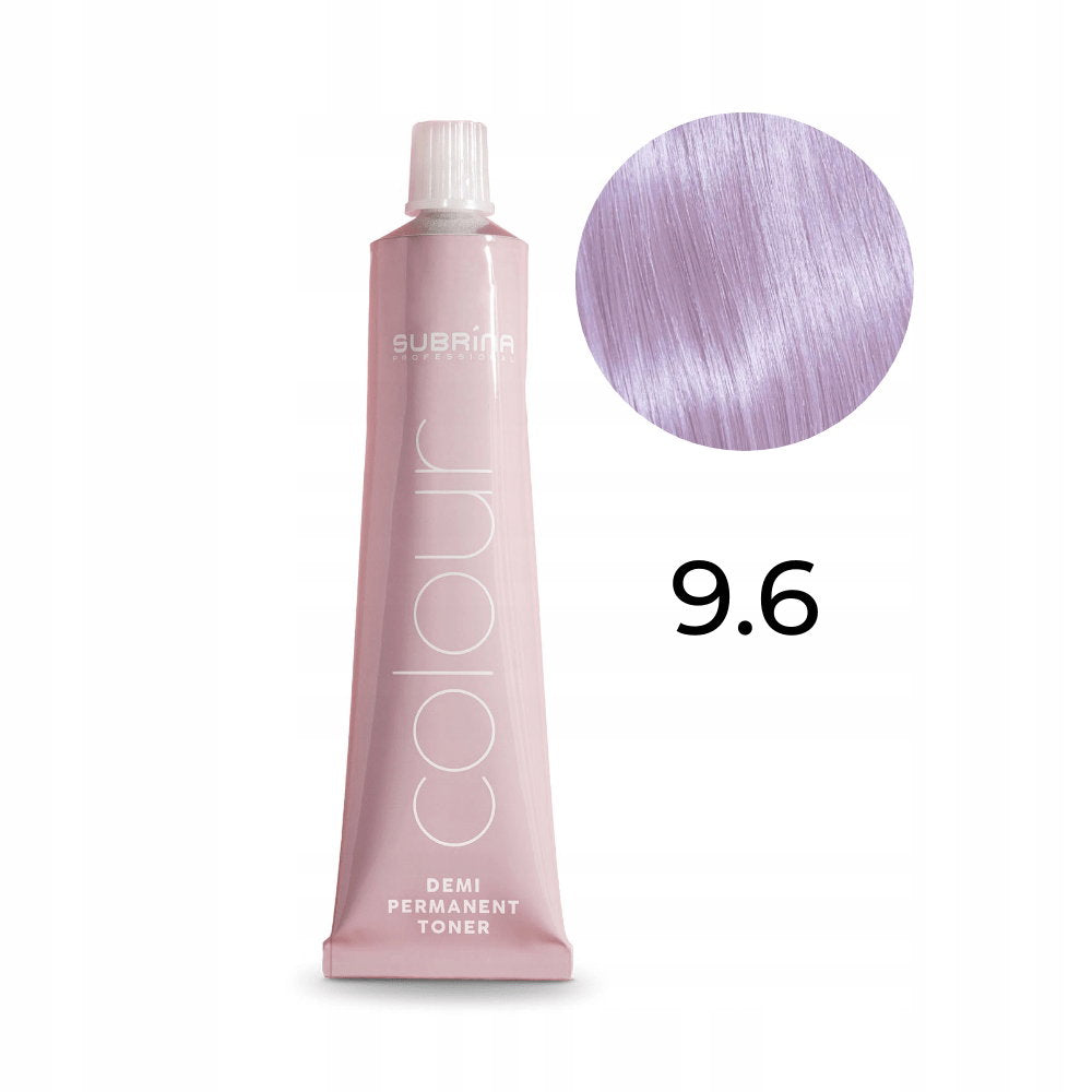 Subrina Professional Subrina Professional, Colour, Demi-permanente Haarfarbe, 9.6 Very Light Purple Blonde, 60 ml Regular