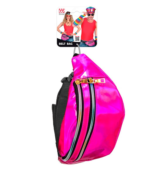 PINKE HOLOGRAFISCHE GÜRTELTASCHE Pink / Rosa