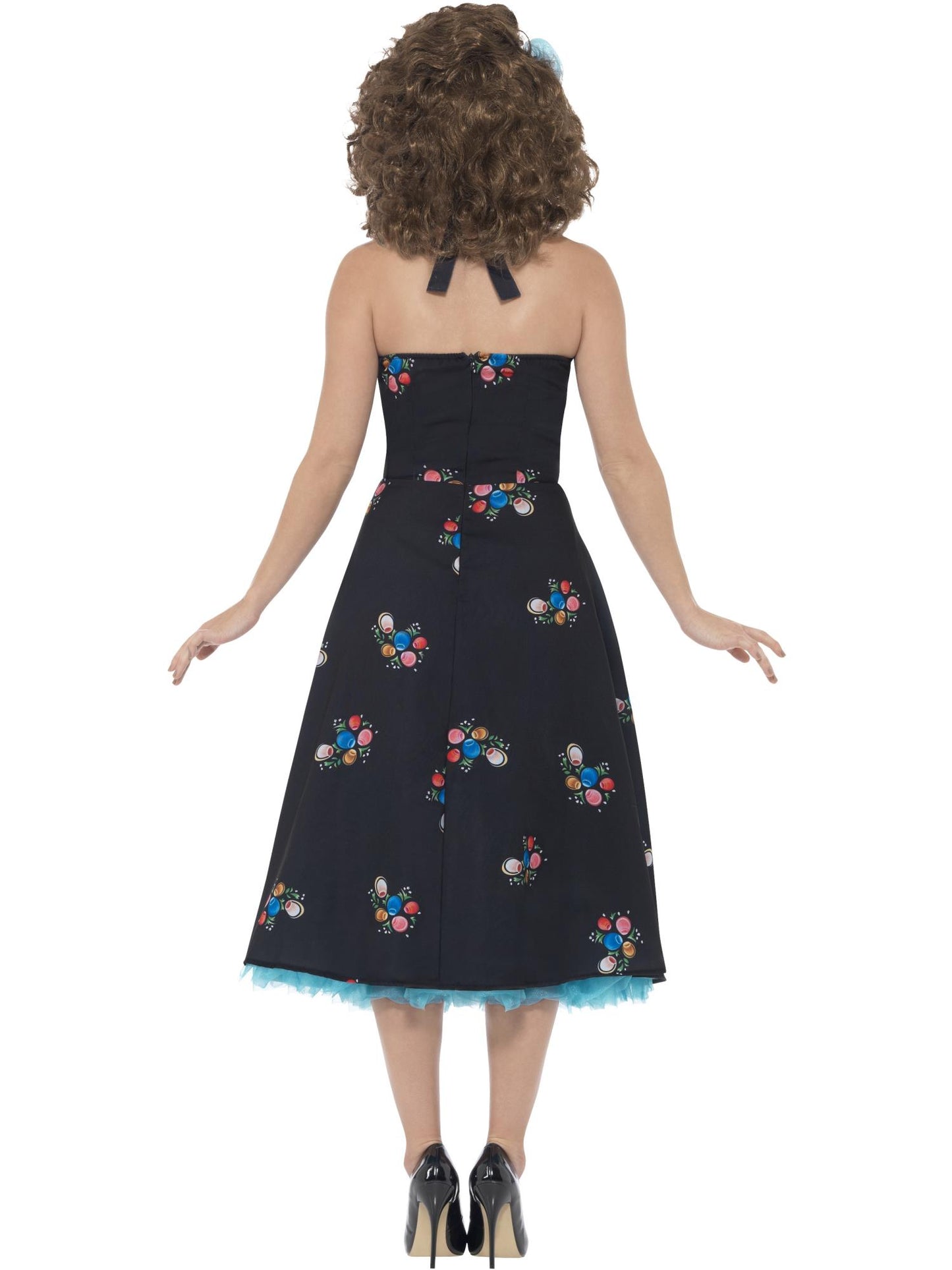 Smiffys MOVIETV Grease Cha Cha DiGregorio Costume, Black CS für Damen