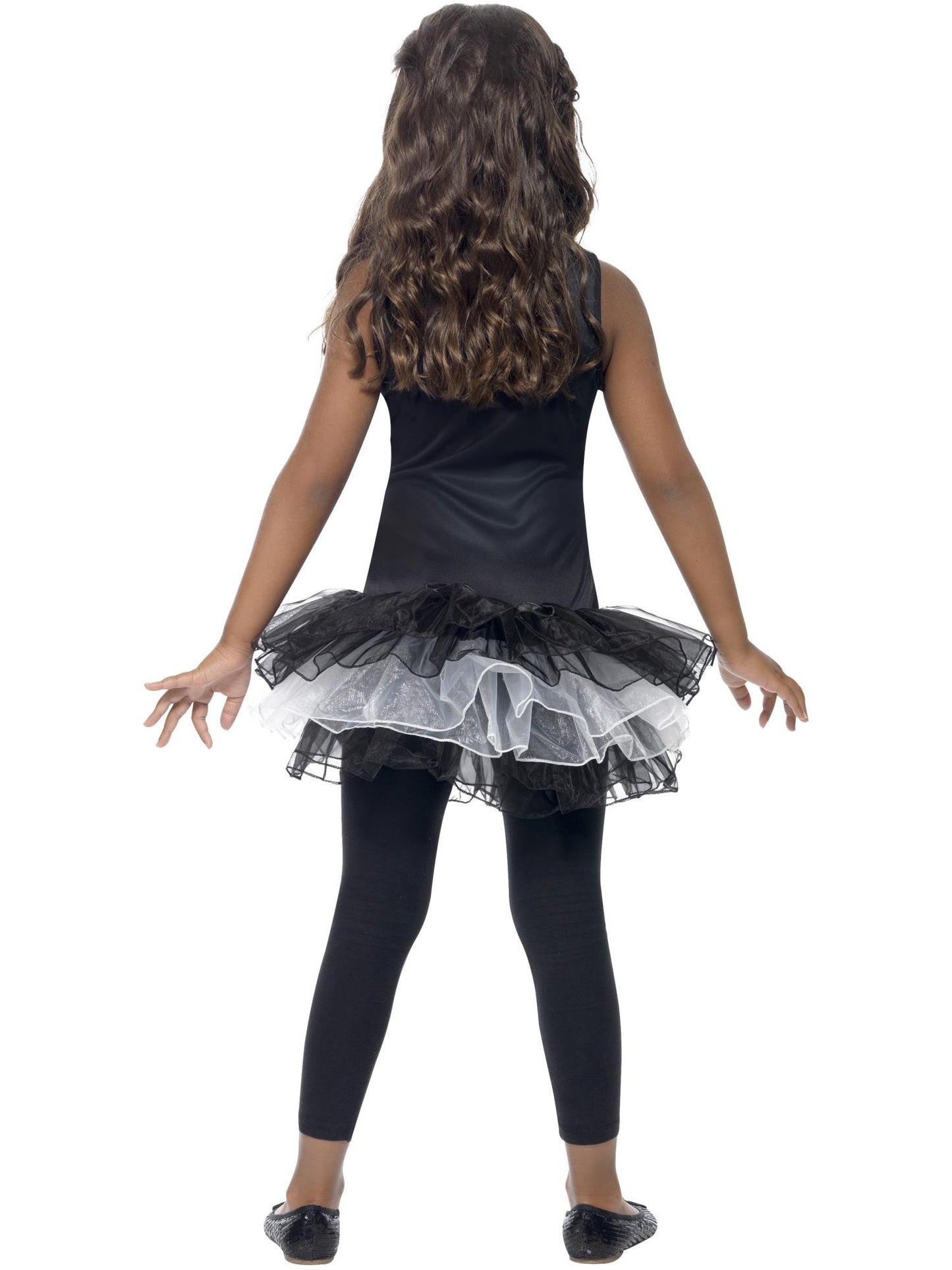 Smiffys Skeleton Tutu Costume, Black CS für Mädchen