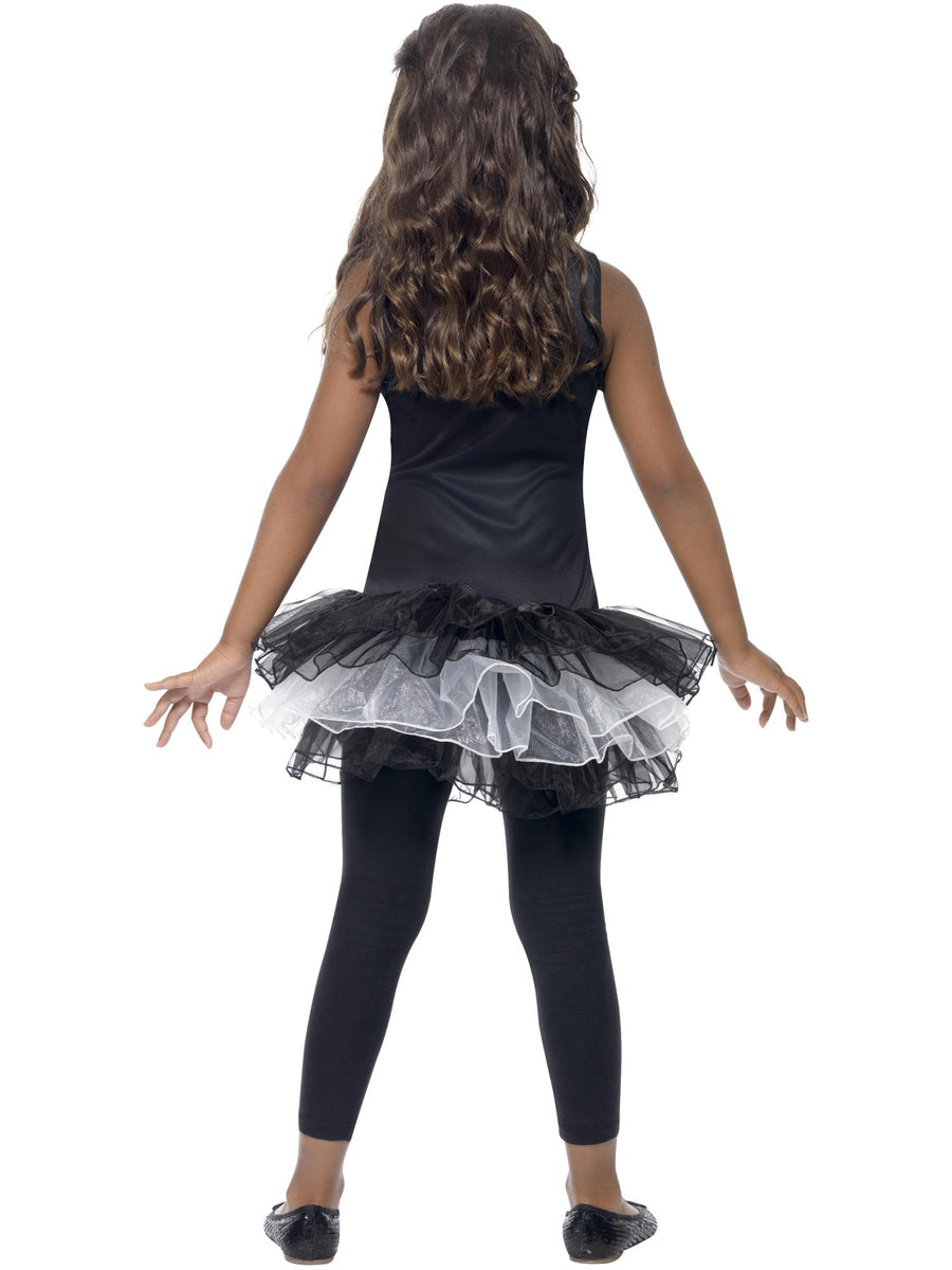 Smiffys Skeleton Tutu Costume, Black CS für Mädchen