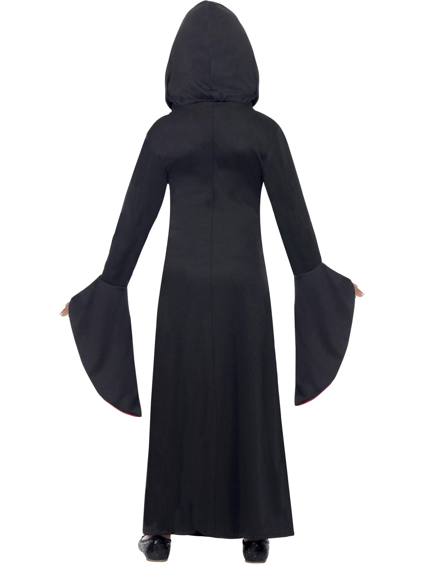 Smiffys VAMPIRE Vamp Costume, Red & Black CS für Mädchen