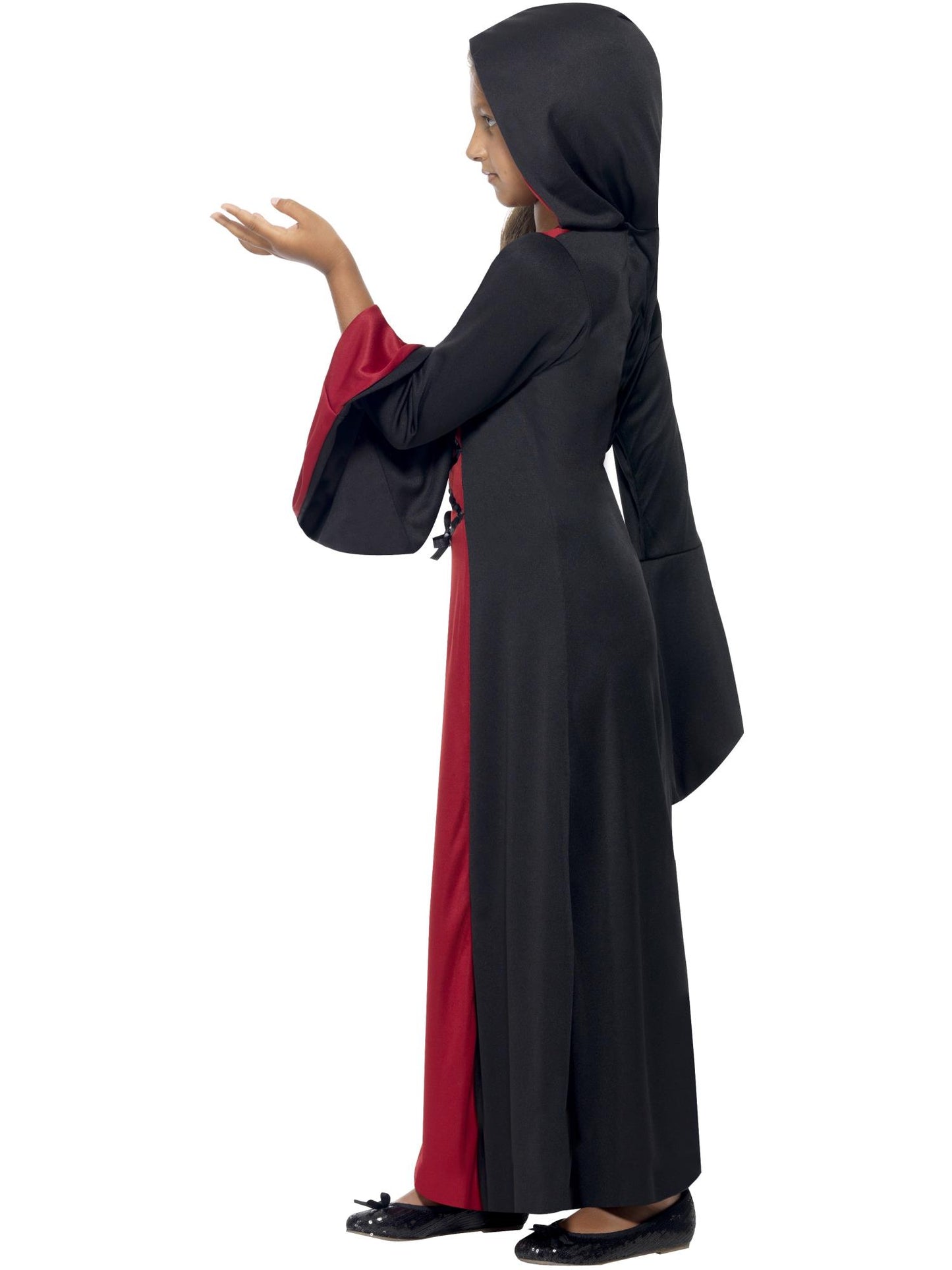 Smiffys VAMPIRE Vamp Costume, Red & Black CS für Mädchen
