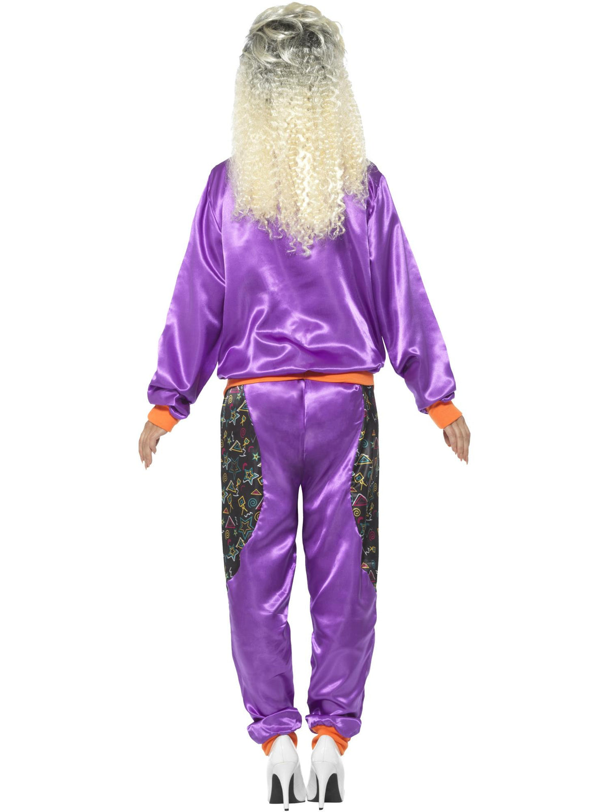 Smiffys 1980S Retro Shell Suit Costume, Ladies, Purple CS für Damen