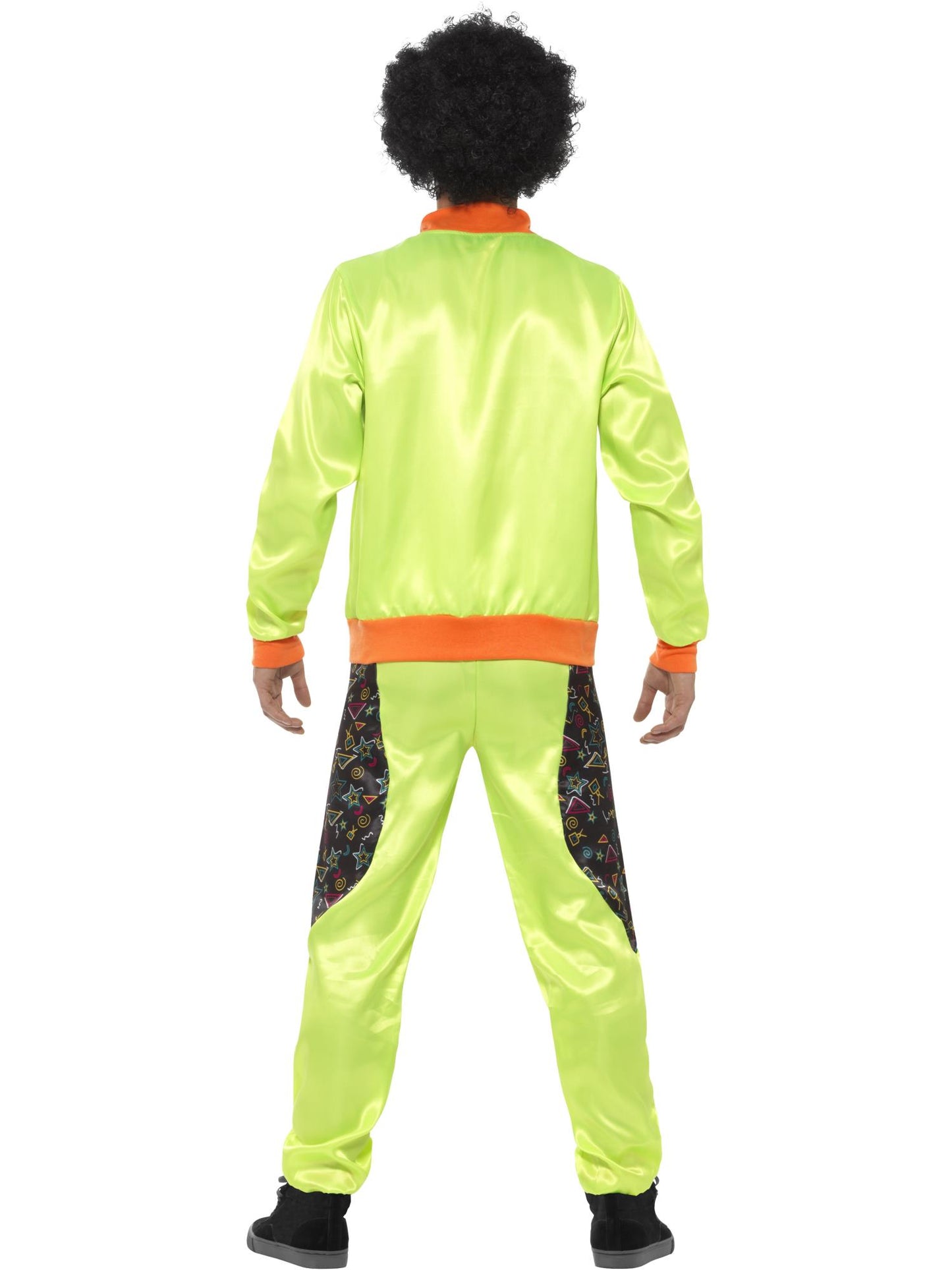 Smiffys 1980S Retro Shell Suit Costume, Mens, Neon Green CS für Unisex
